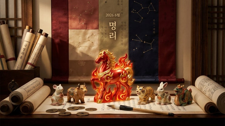  2026년 6월 대박나는 띠 TOP 5 재물운 직장운 상승 흐름