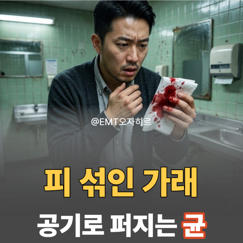 기침할 때 피 섞인 가래? 단순 목감기일까, 폐결핵일까?