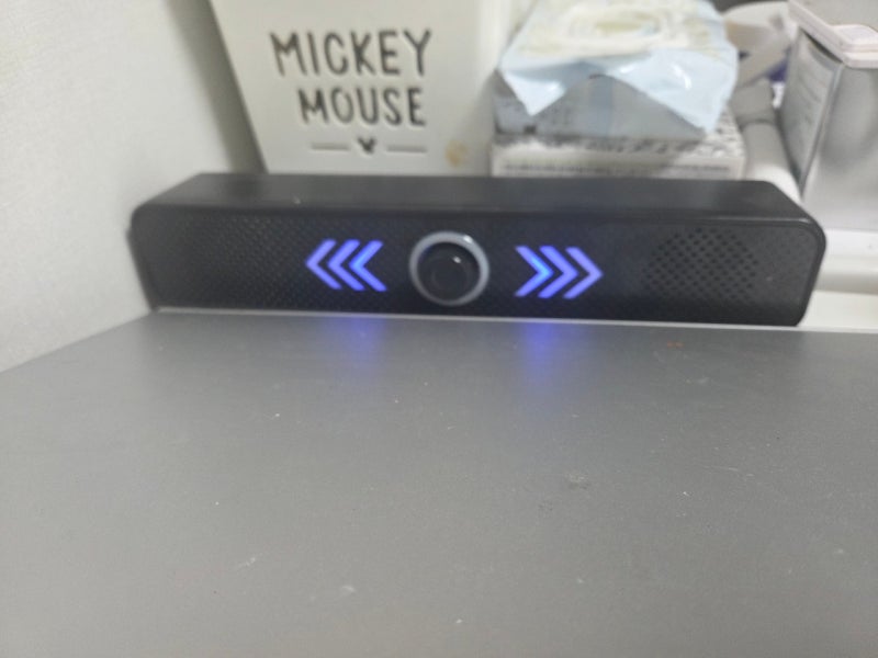 다이소 LED 유선 USB 사운드바 스피커내돈내산 후기 기대이상인데?