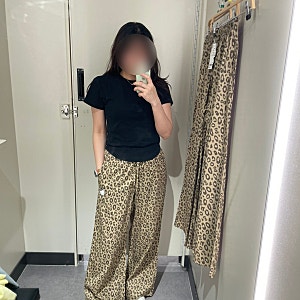 스파오 키티 레오파드 잠옷 호피 파자마 바지 재입고 사이즈 가격 내돈내산 후기