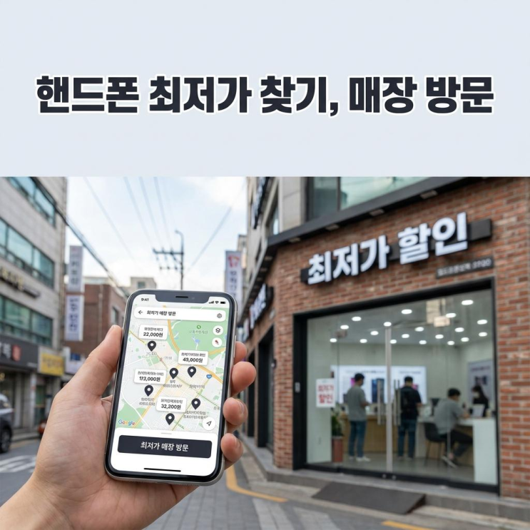  서울 휴대폰 성지 핸드폰 최저가 찾고 방문 하기