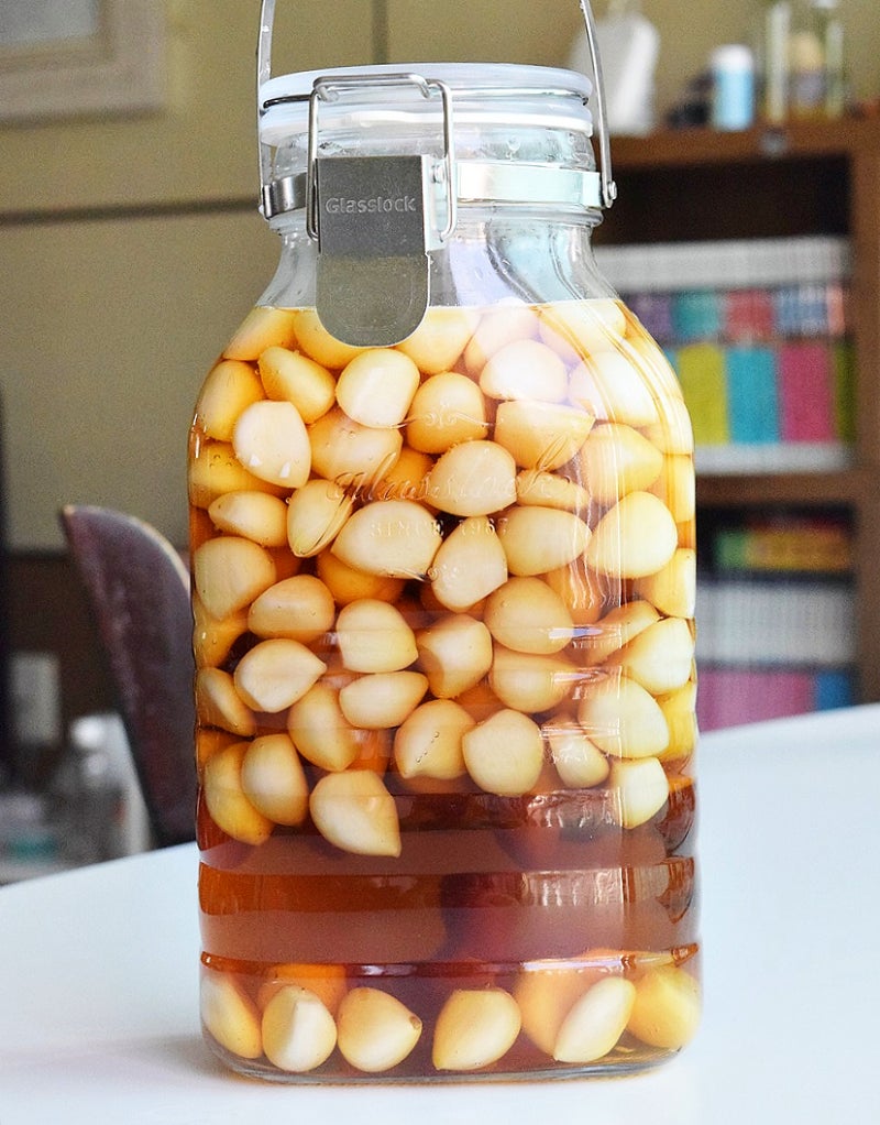마늘장아찌 만드는법 깐마늘 1kg 담는법 알마늘장아찌 레시피 초록색 마늘초절임 만들기