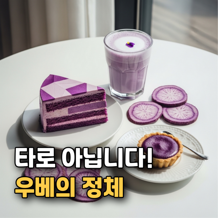  우베 뜻 효능 총정리 ㅣ 타로와 차이점까지 한 번에 알아보기