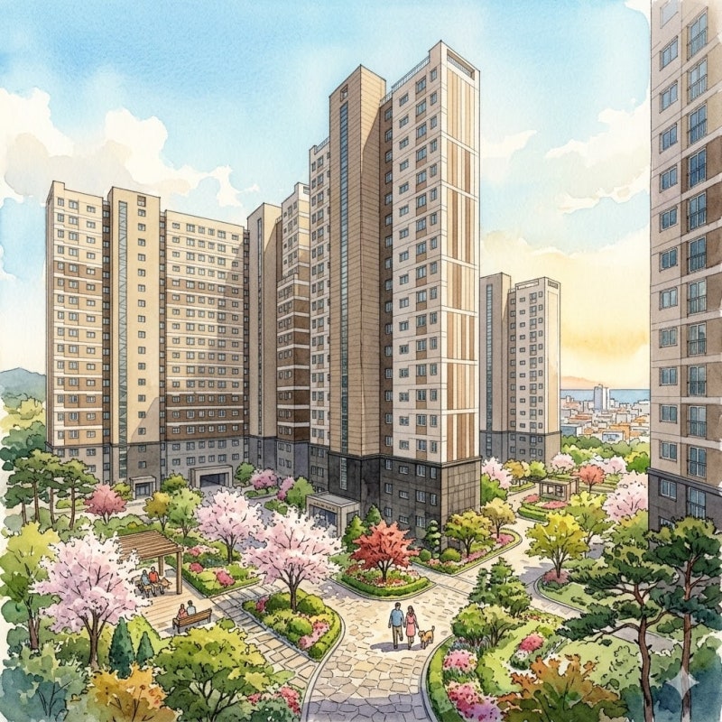 [Songjeong-dong, Gangneung Apartment] Gangneung IPARK: Sale Price and Asking Price Trends (As of 2026.05.12)
