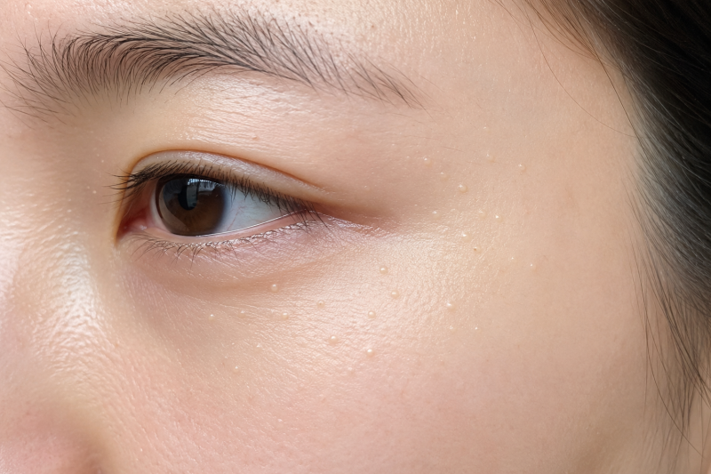 눈 비립종 원인부터 제거까지 총정리｜눈꺼풀·눈앞머리 비립종 없애는 방법 가이드