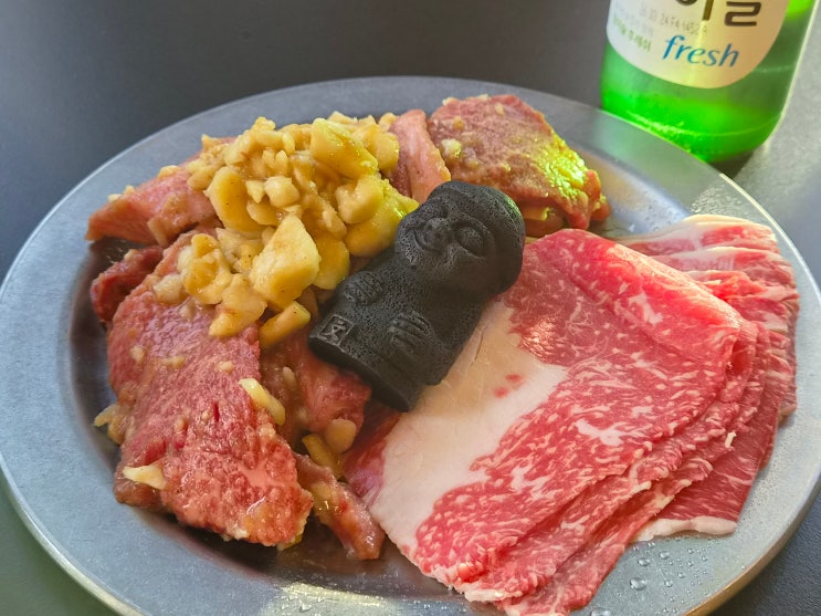  제주공항근처 신제주 맛집 가족외식 모임하기 좋은 돌격한우