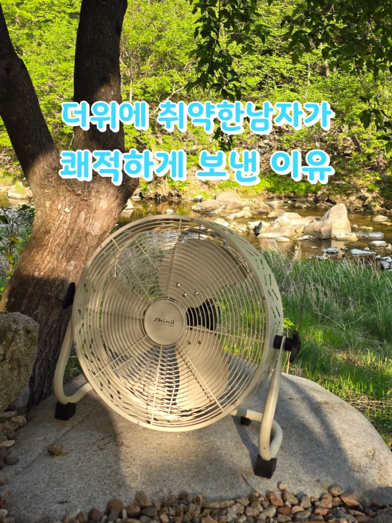 신일 캠핑 선풍기 BLDC 14인치 직접써본후기, 휴대용,충전 편리함