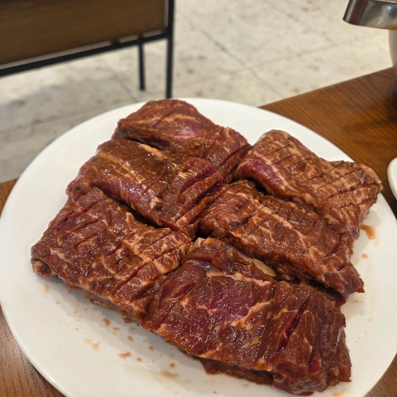 [강동구 맛집] 부모님 모시고 가기 좋은 화랑골 숯불갈비 후기(feat.가족모임•회식장소추천)
