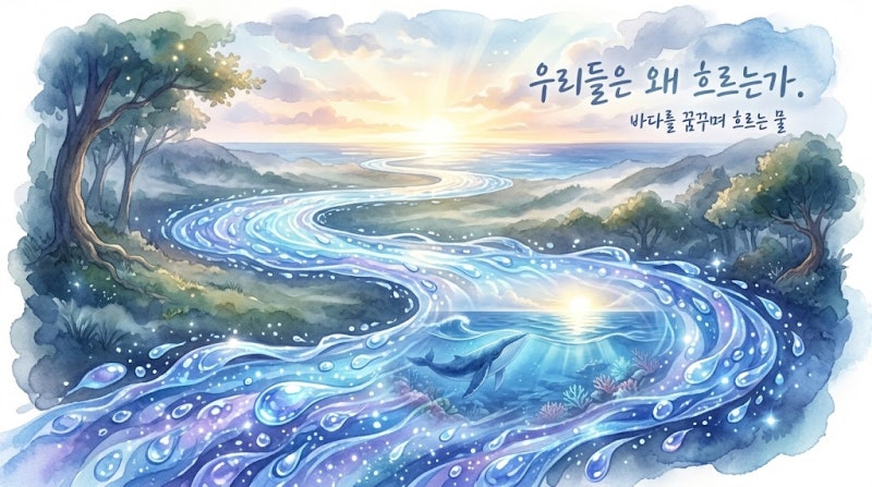 흐름에 대하여 해석, 문정희 현대시 해설 주제 분석