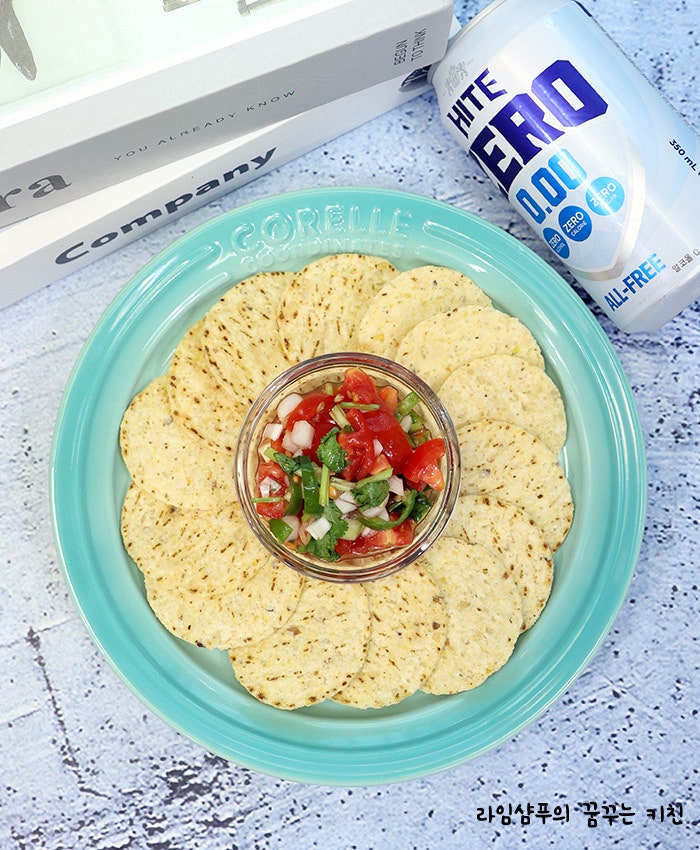 토마토 살사소스 만들기 나초 소스 타코소스 간단한 맥주안주 추천