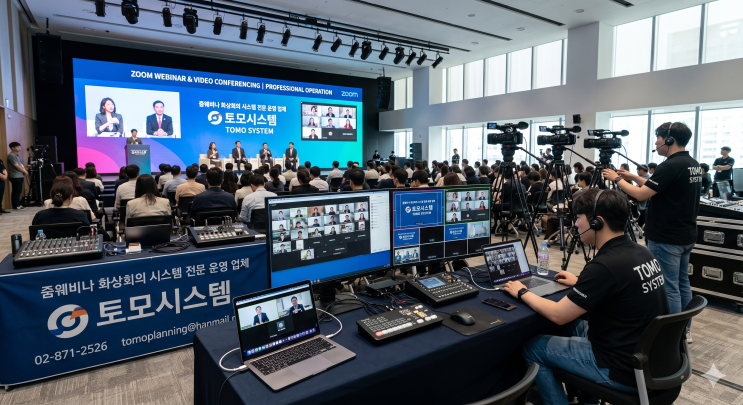 온라인 교육행사 업체 줌 웨비나 화상회의 전문 운영 대행 회사
