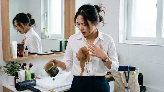 커피 얼룩 제거 이렇게 하세요. 옷에 묻었을 때 바로 지우는 법