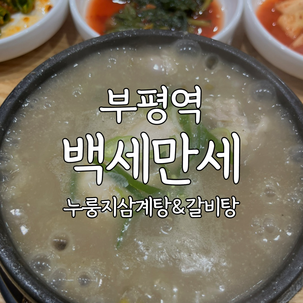 백세만세누룽지삼계탕&갈비탕 사진 1