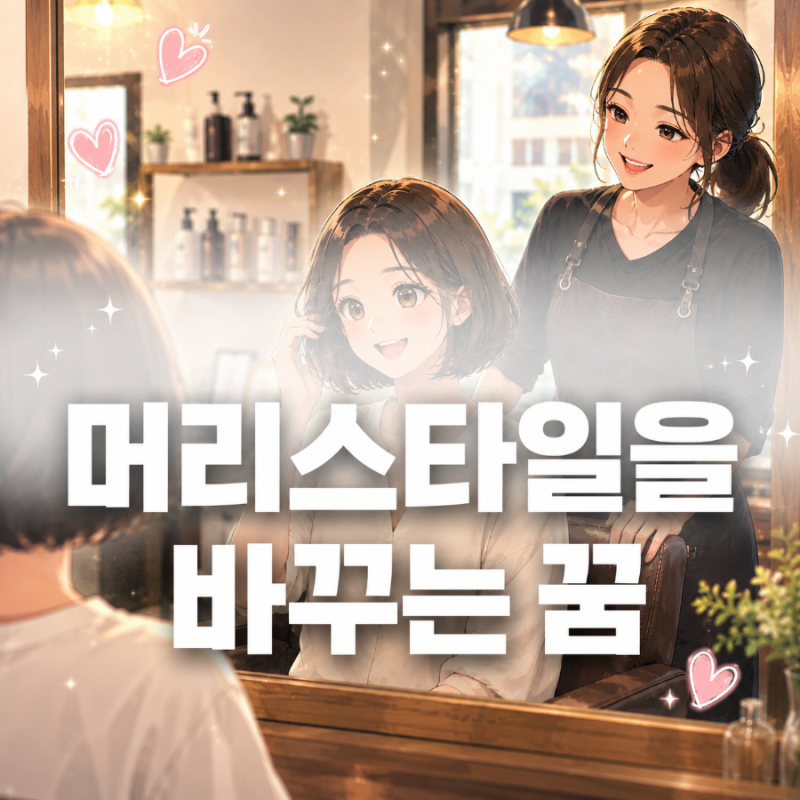 머리스타일 바꾸는 꿈 해몽｜변화를 원한다는 신호일까