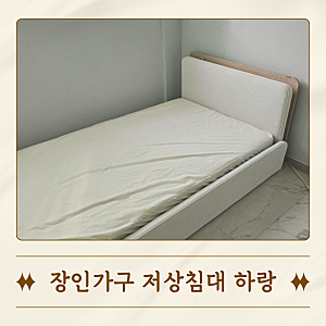 장인가구 하랑 E0등급 저상형, 아이 첫 침대로 선택한 이유!