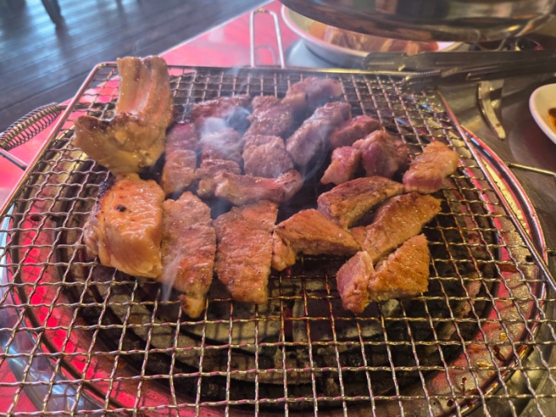 [마곡/발산]달짝지근한 돼지갈비와 된장술밥이 생각난다면 방문해야할 곳_원조숯불소갈비양....