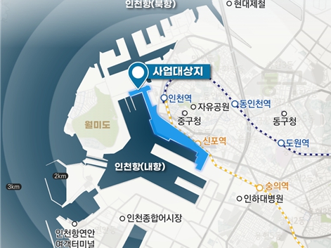 140년 닫혔던 내항 담장 허문다…2029년 시민 품으로