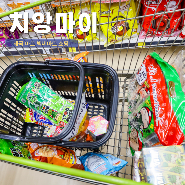  태국 치앙마이 쇼핑리스트 치앙마이 여행 빅씨마트 털어오기