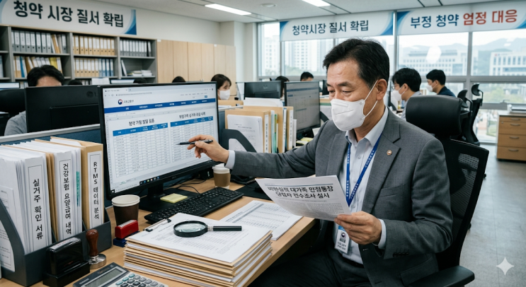  청약가점 만점의 배신? 국토부 비현실적 대가족 전수조사 나선 이유