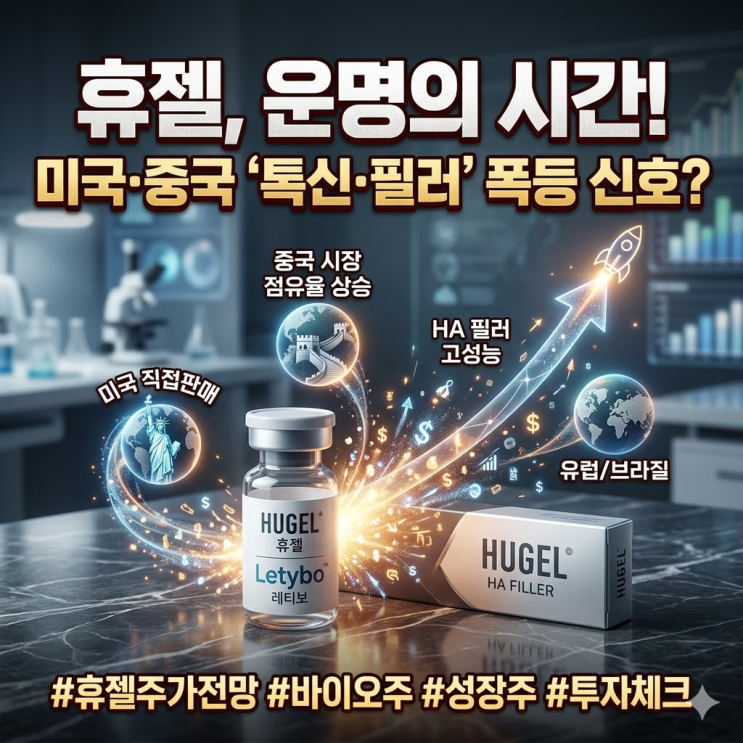 <b>휴젤</b> 주가 전망, 1분기 <b>최대 실적</b>!