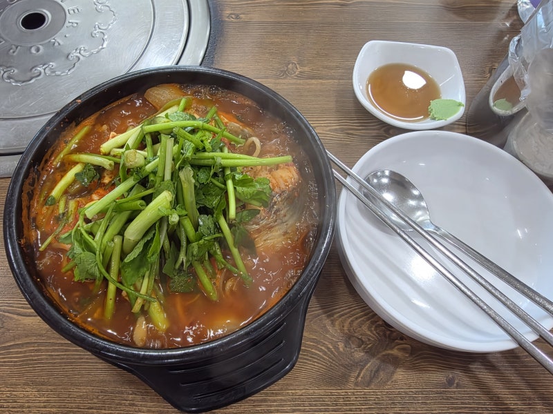 [연수구/동막역 맛집] 골프존카운티 송도 라운딩 후 해장으로 완벽했던 '해송명태' (명태조림....