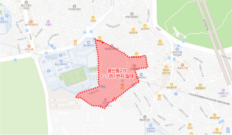 [임장 사전 스터디] 서울 용산구 용산 1구역 :: 남산 자락, 해방촌의 비상?
