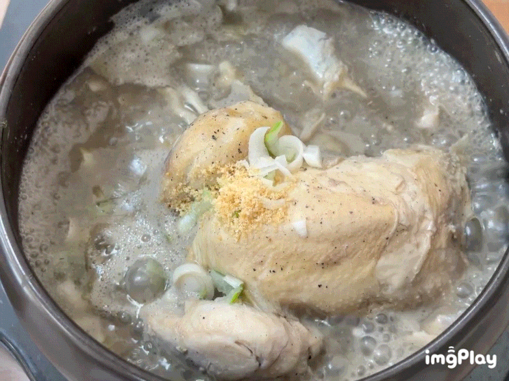  원주맛집 "또바기막국수 녹두삼계탕" 녹두삼계탕과 비빔막국수 먹었어요!