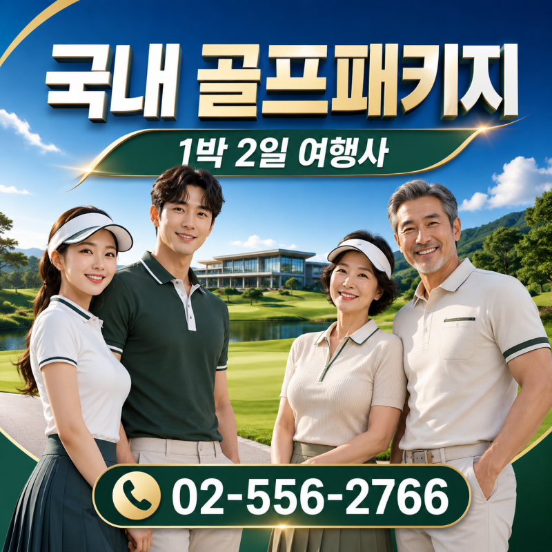 골프존카운티감포CC 1박 2일 골프 패키지 (FT.날씨) 2026.05.11