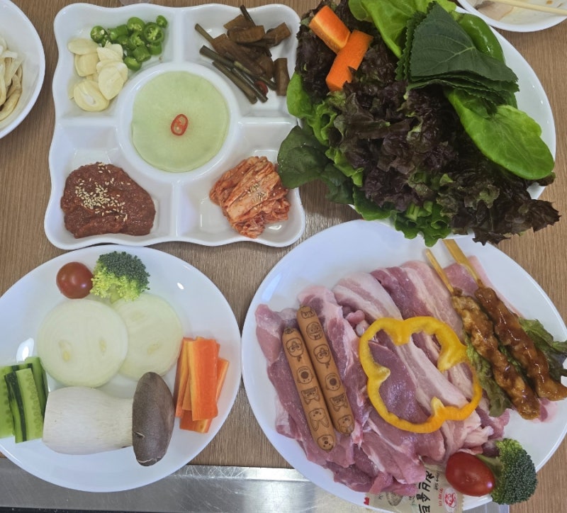 태안 키즈펜션 캔디키즈풀빌라 바베큐세트 후기