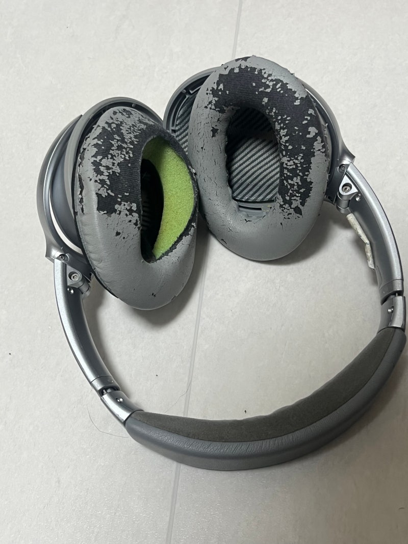 보스 헤드셋 qc35 이어패드 커버 교체한 후기
