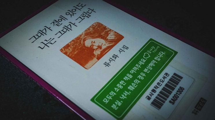 [리뷰] 류시화, 『그대가 곁에 있어도 나는 그대가 그립다』, 푸른숲, 1991.