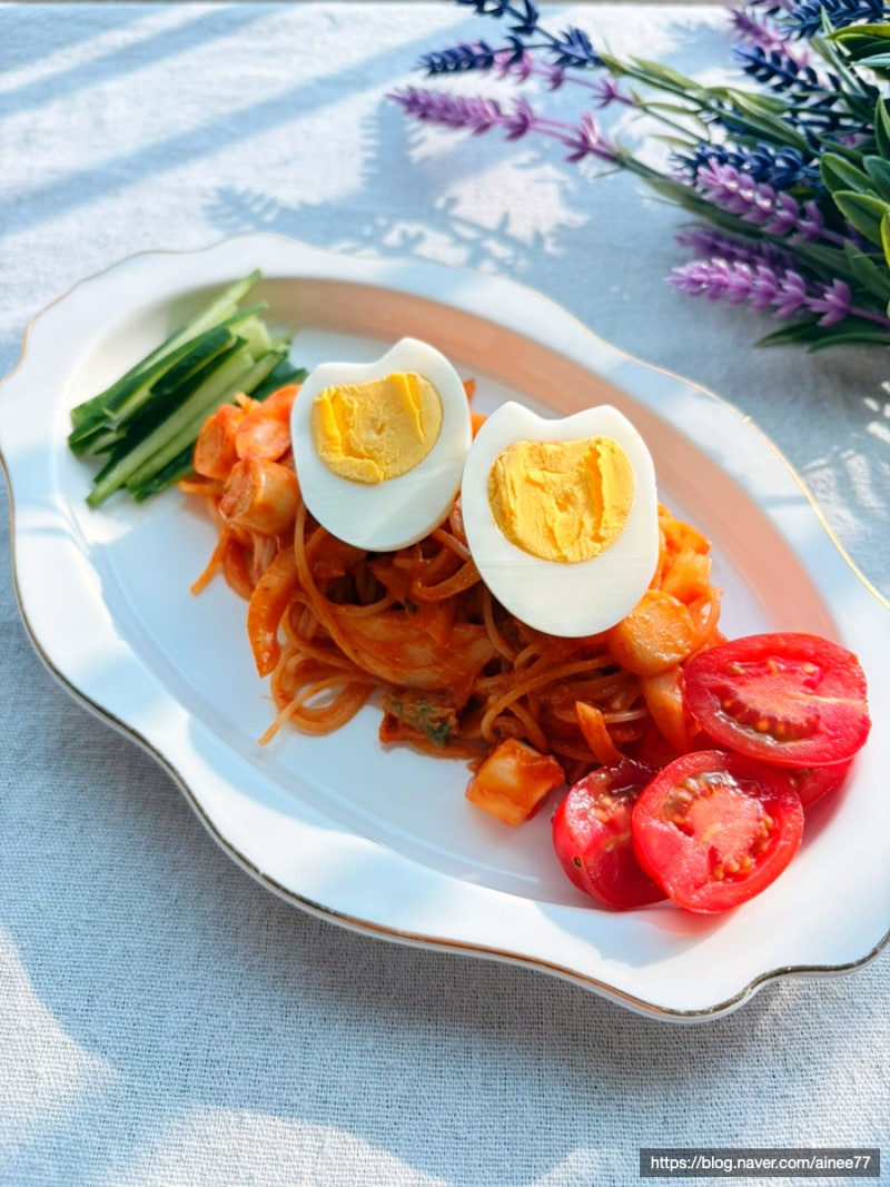 냉부해 김풍 초고추장파스타 비빔파스타 by 정호영 땅콩버터 엔젤헤어
