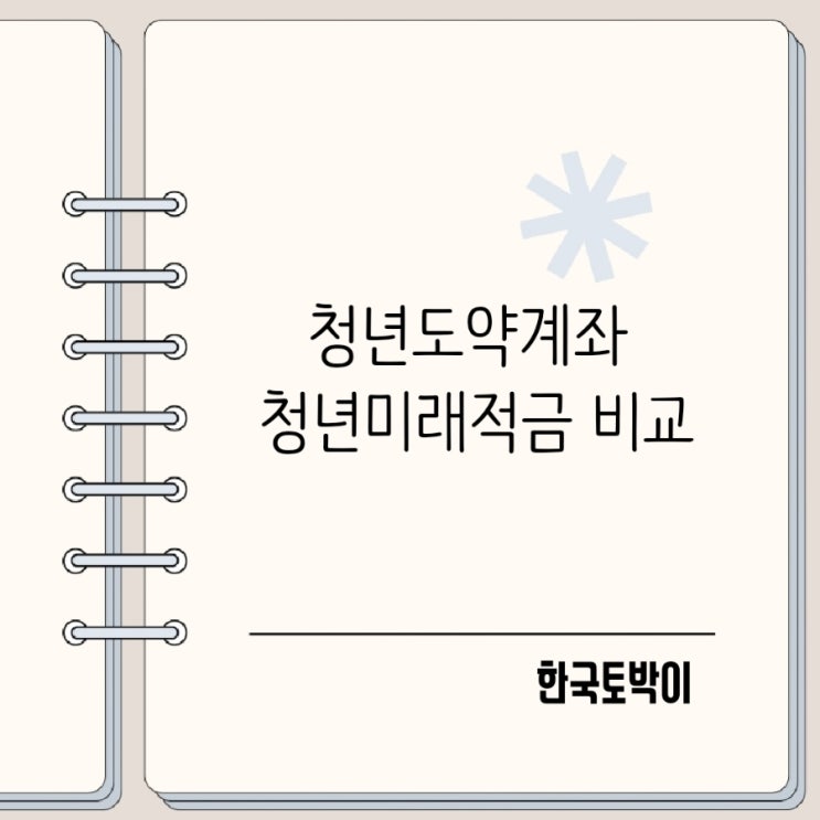 청년도약계좌 청년미래적금 가입나이 조건 정부기여금 비교