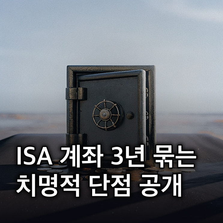  ISA 계좌 단점알고 투자하자!