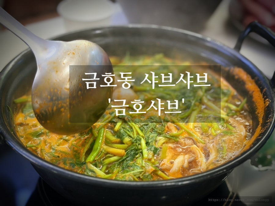 금호샤브 사진 1