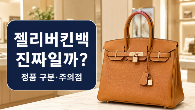  에르메스 젤리버킨백 진짜일까? 유행 이유와 구매 전 주의점