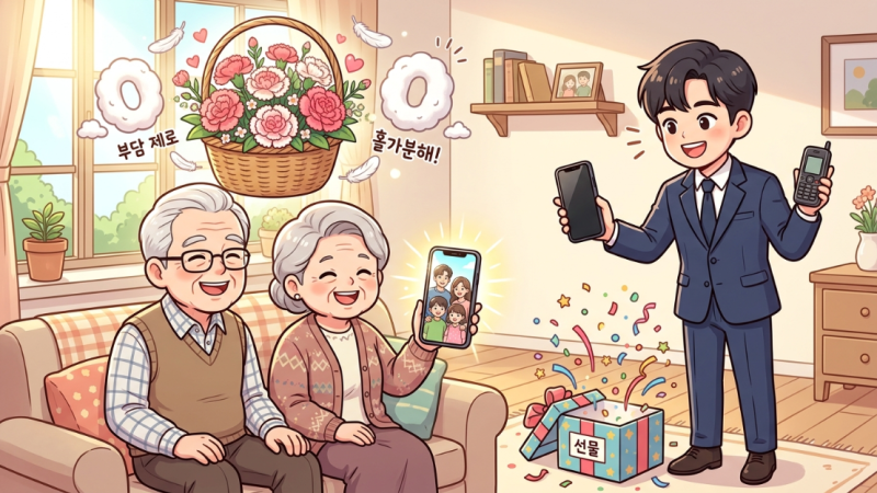 6월 공짜폰 번호이동 조건! 효도폰 삼성 0원 개통 요금제 완벽 가이드