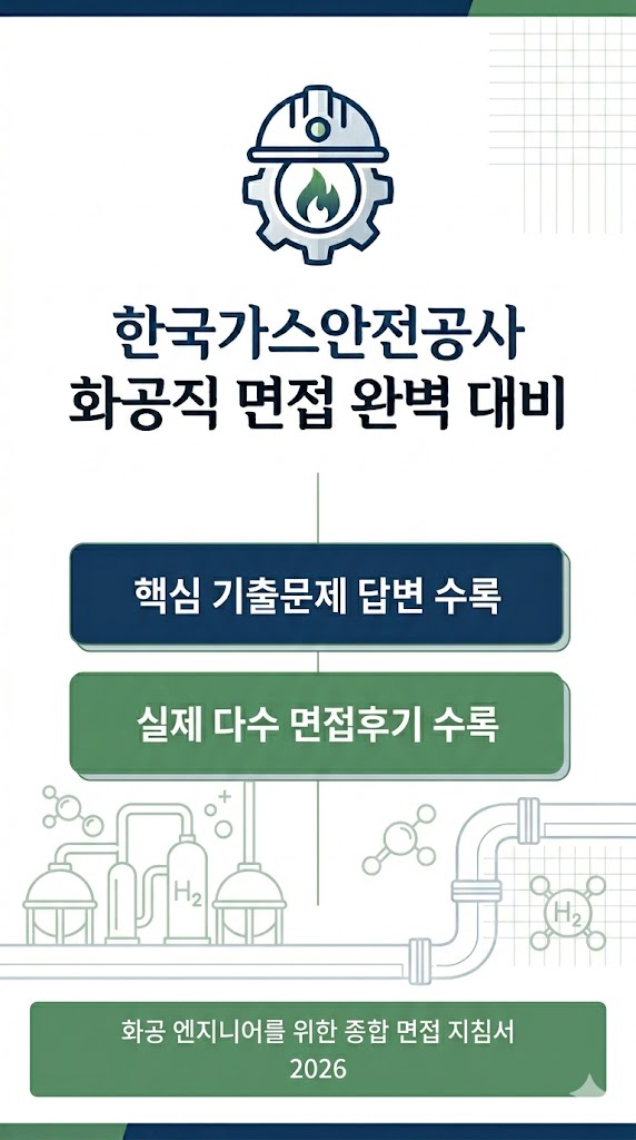  한국가스안전공사 화공직 면접후기, 제가 받았던 질문입니다.