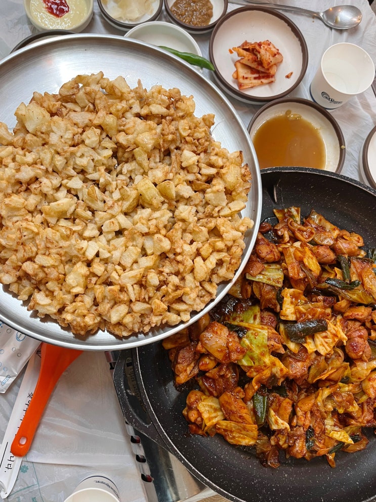  대구 근교 아이랑 주말 나들이! 네이처파크 맛집 가창닭갈비 달송 감자전 추천
