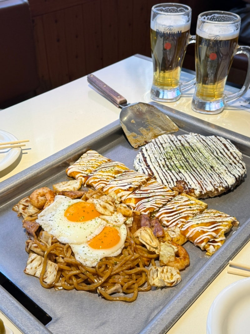 서울 을지로 맛집 오코노미야끼 정화 아쉬웠던 점