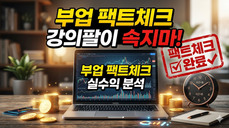  "월 천만 원 번다고요?" 강의 팔이들이 절대 안 알려주는 2026 직장인 부업 현실 TOP 10