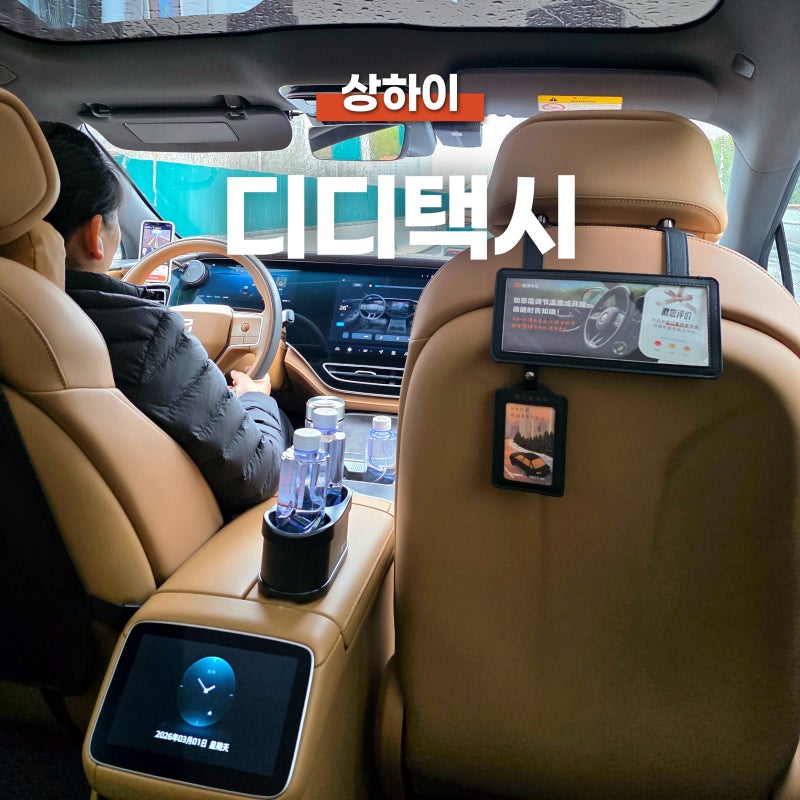 상하이 여행 디디택시 사용법｜알리페이·위챗 결제 가능할까? 주의사항 탑승 후기
