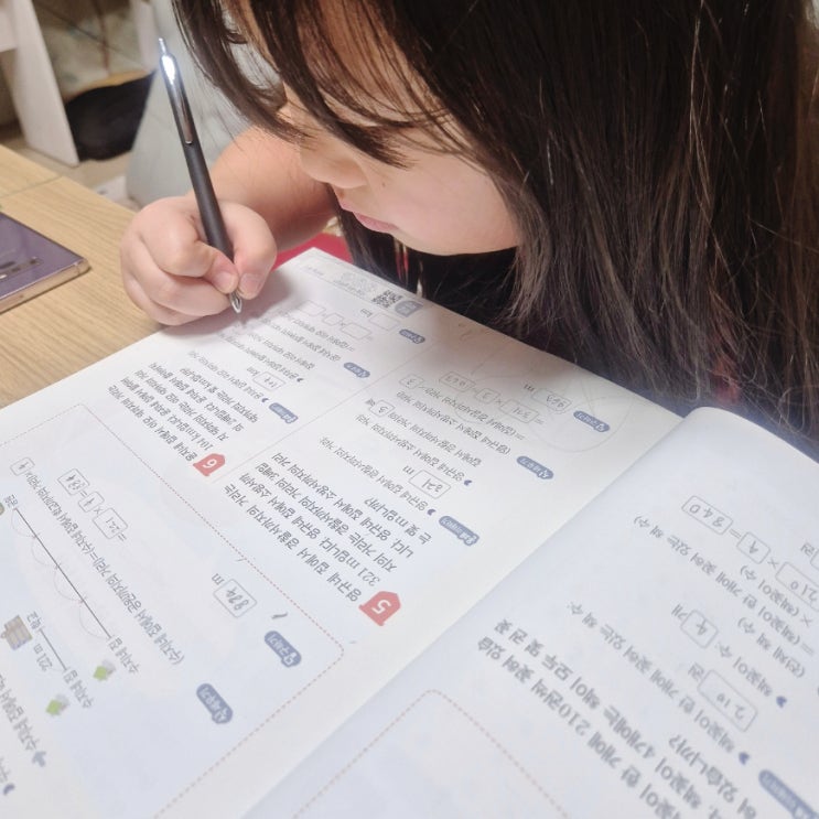 하루한장으로 공부 습관 잡기 하루한장쏙셈플러스 2학기수학문제집 리뷰