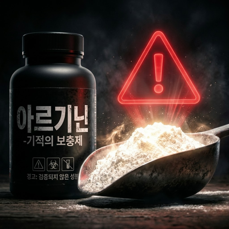피로회복제 1위 아르기닌, 잘못 먹으면 응급실 실려가는 이유