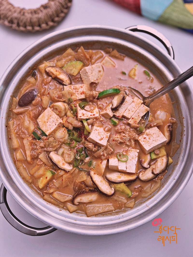 김치 청국장 맛있게 끓이는법 청국장찌개
