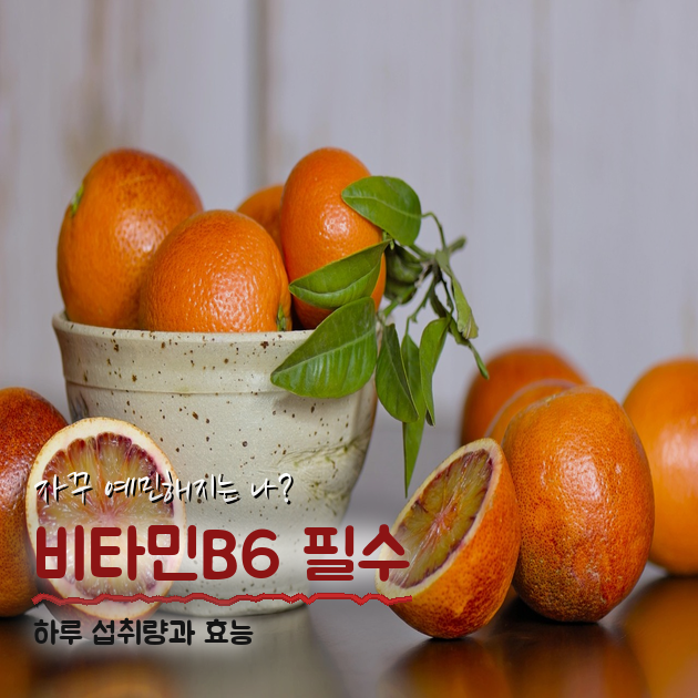 비타민B6, 하루 권장량과 효능 완전 정복