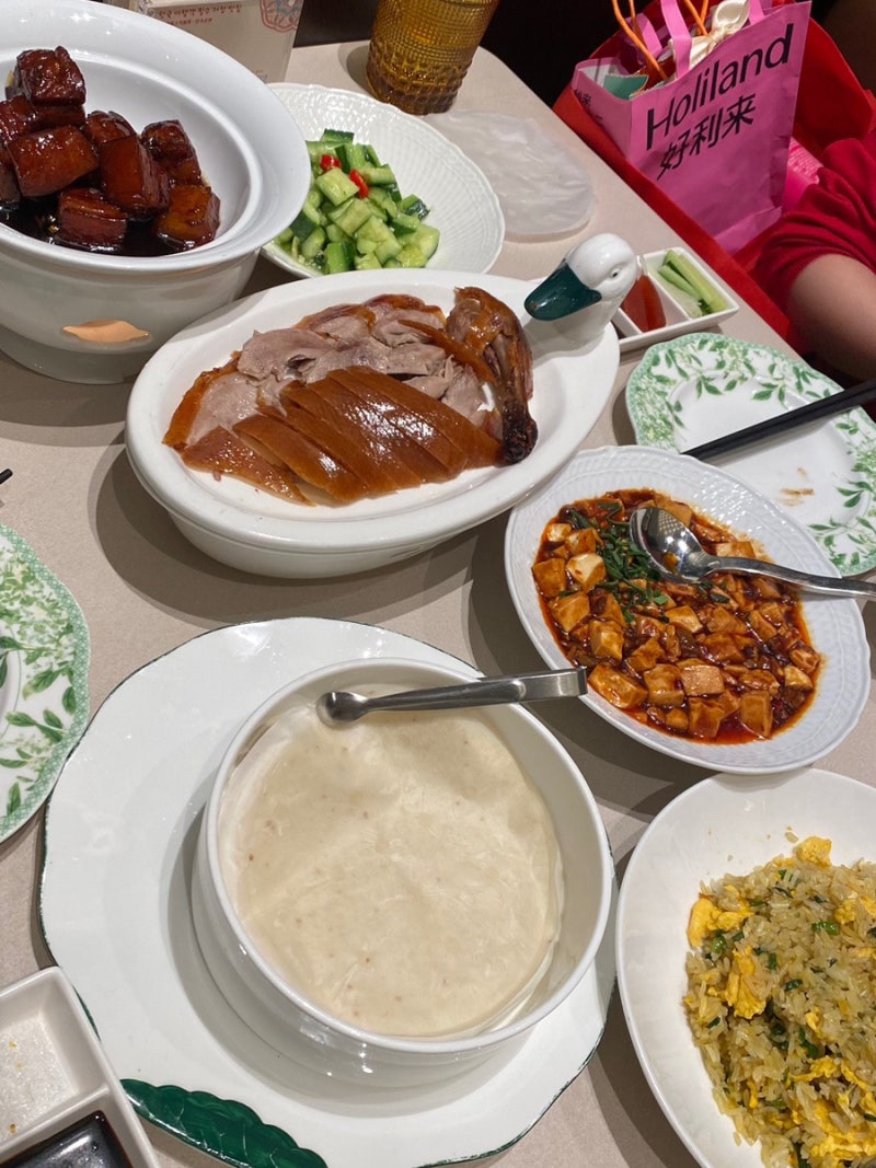 [상하이] 난징동루 북경오리: 경운화 카오야 디안신 신스제점 (&고덕지도)