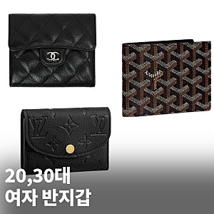 (샤넬, 고야드, 루이비통) 20대, 30대 여자 명품 반지갑 추천 가격까지!