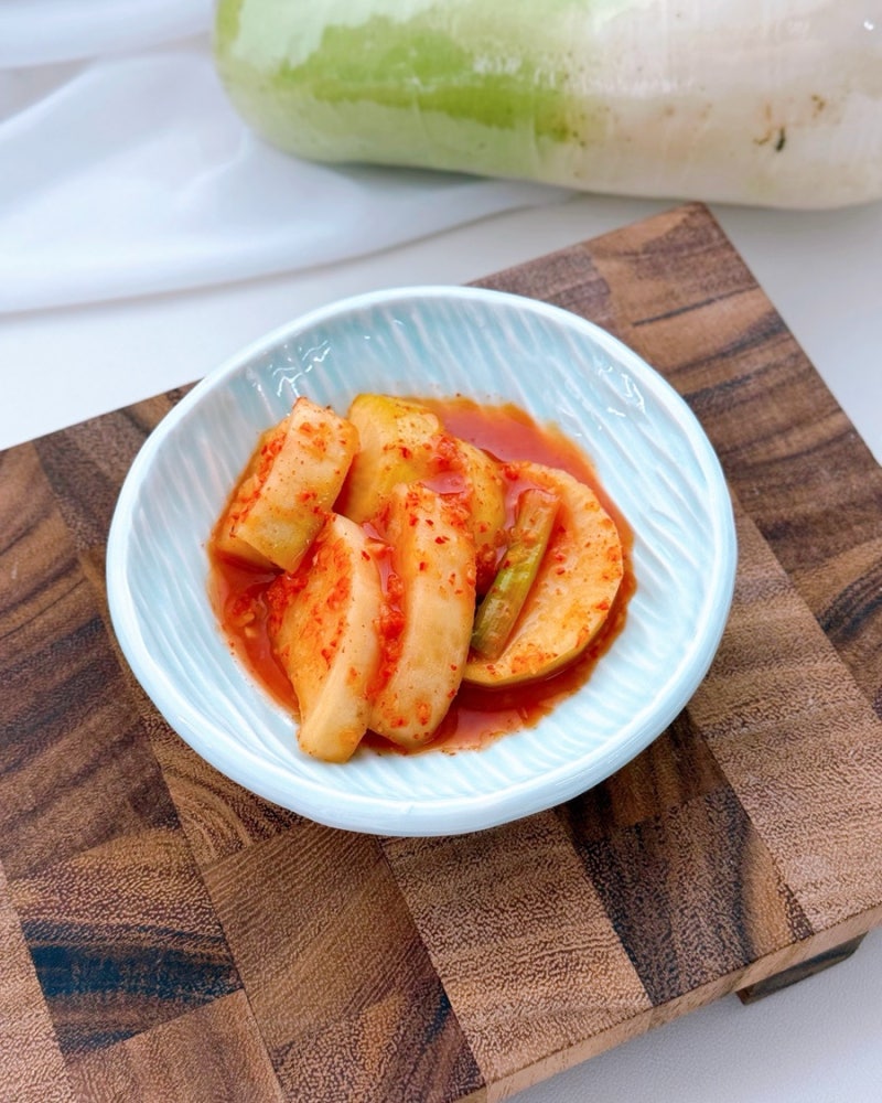 설렁탕 깍두기 담그는법 간단 깍두기 레시피 사이가 넣으니 딱 그 맛