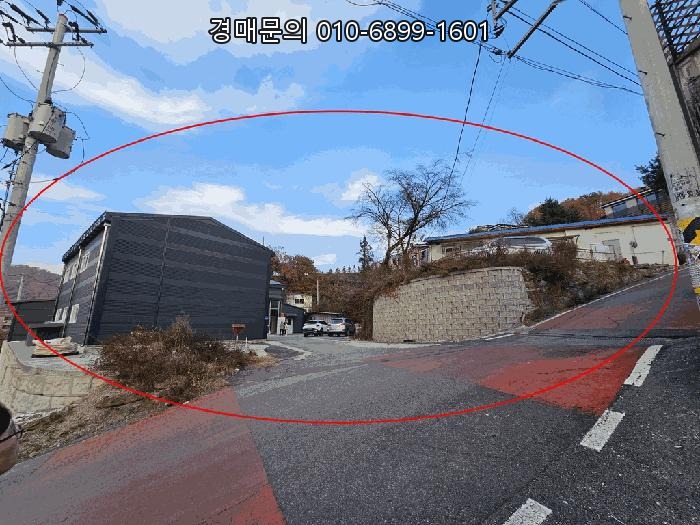  경기도 남양주시 화도읍 가곡초등학교 인근 계획관리지역 555평 대지 공장 경매, 1회 유찰로 14억대 진입 찬스 2024-5421